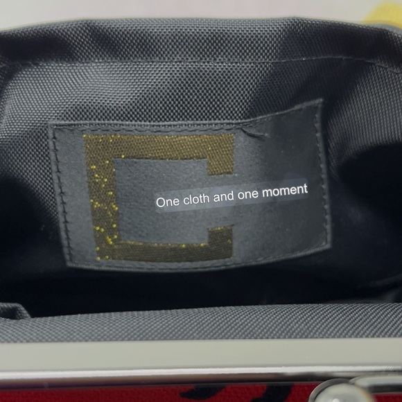 KISSLOCK CLUTCH AND NESTING DOLL BUNDLE UNBRANDED FABRIC BLACK CAT RED WOODEN - Picture 12 of 16